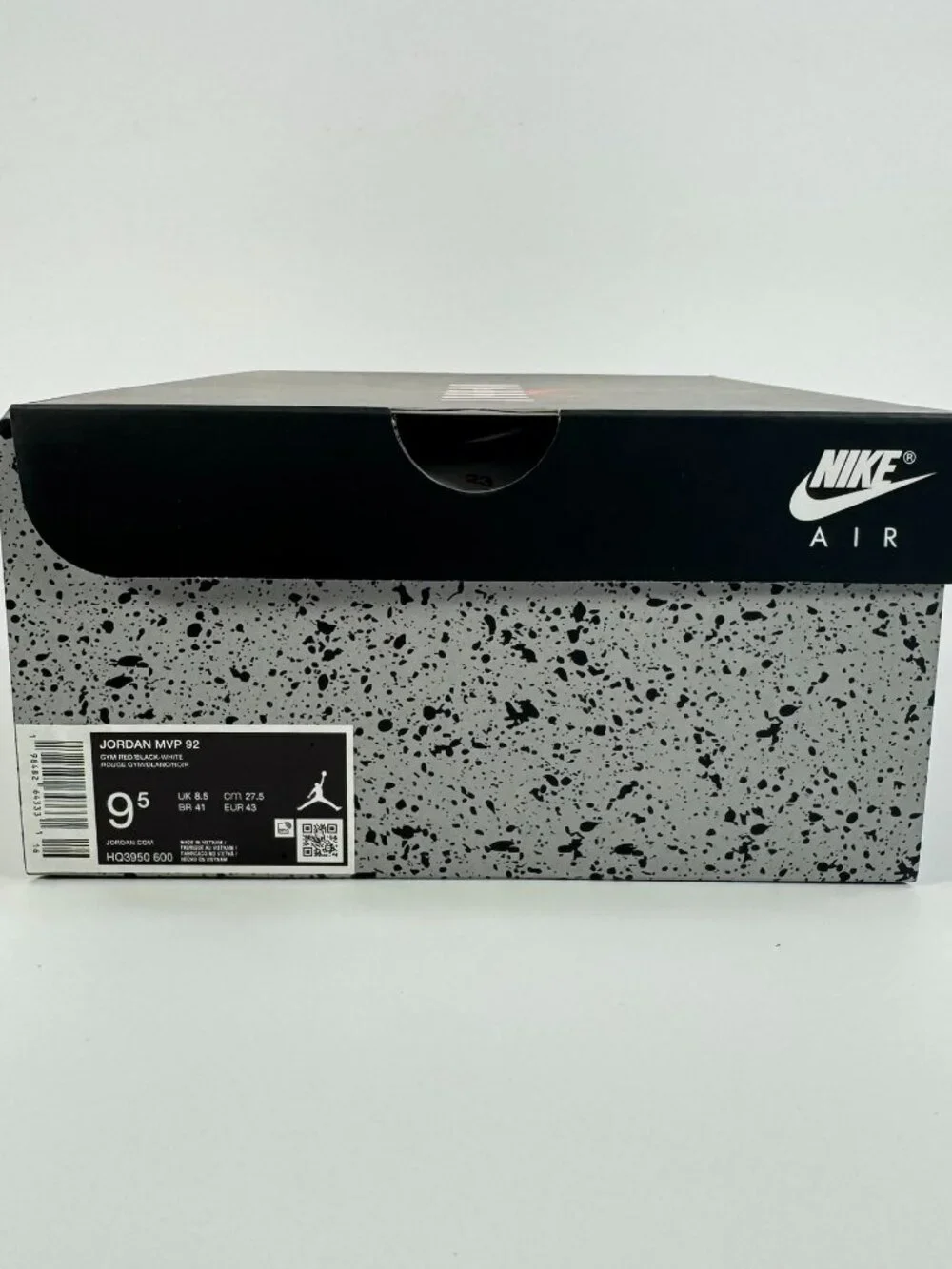 Jordan MVP 92 'Gym Red Black' HQ3950-600 Multi Size